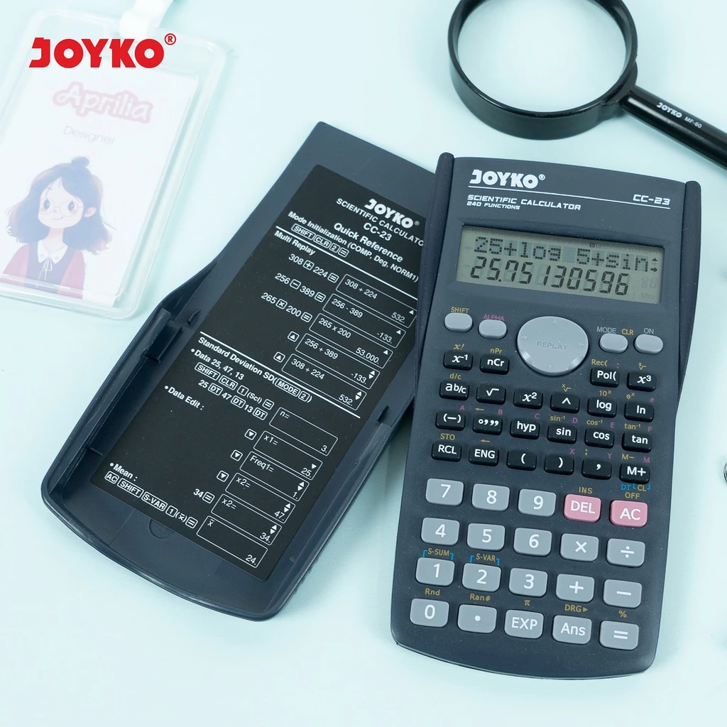 JOYKO Calculator Kalkulator CC-23 Scientific 240 Functions