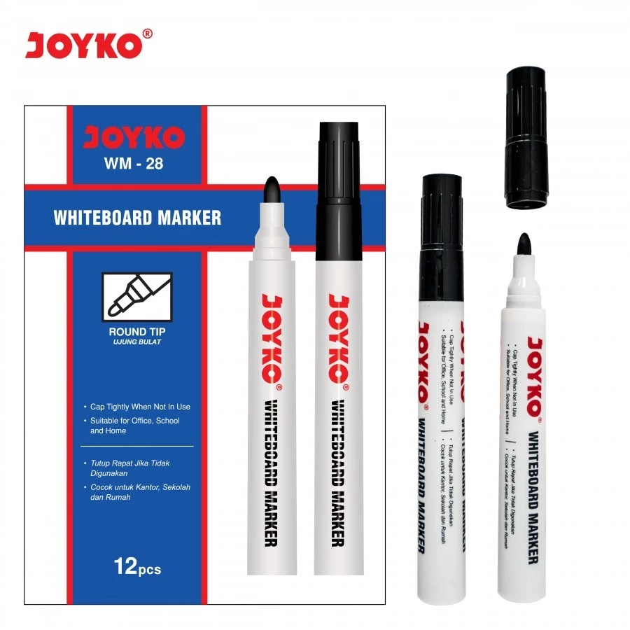 JOYKO SPIDOL Whiteboard Marker Spidol Papan Putih WM-28