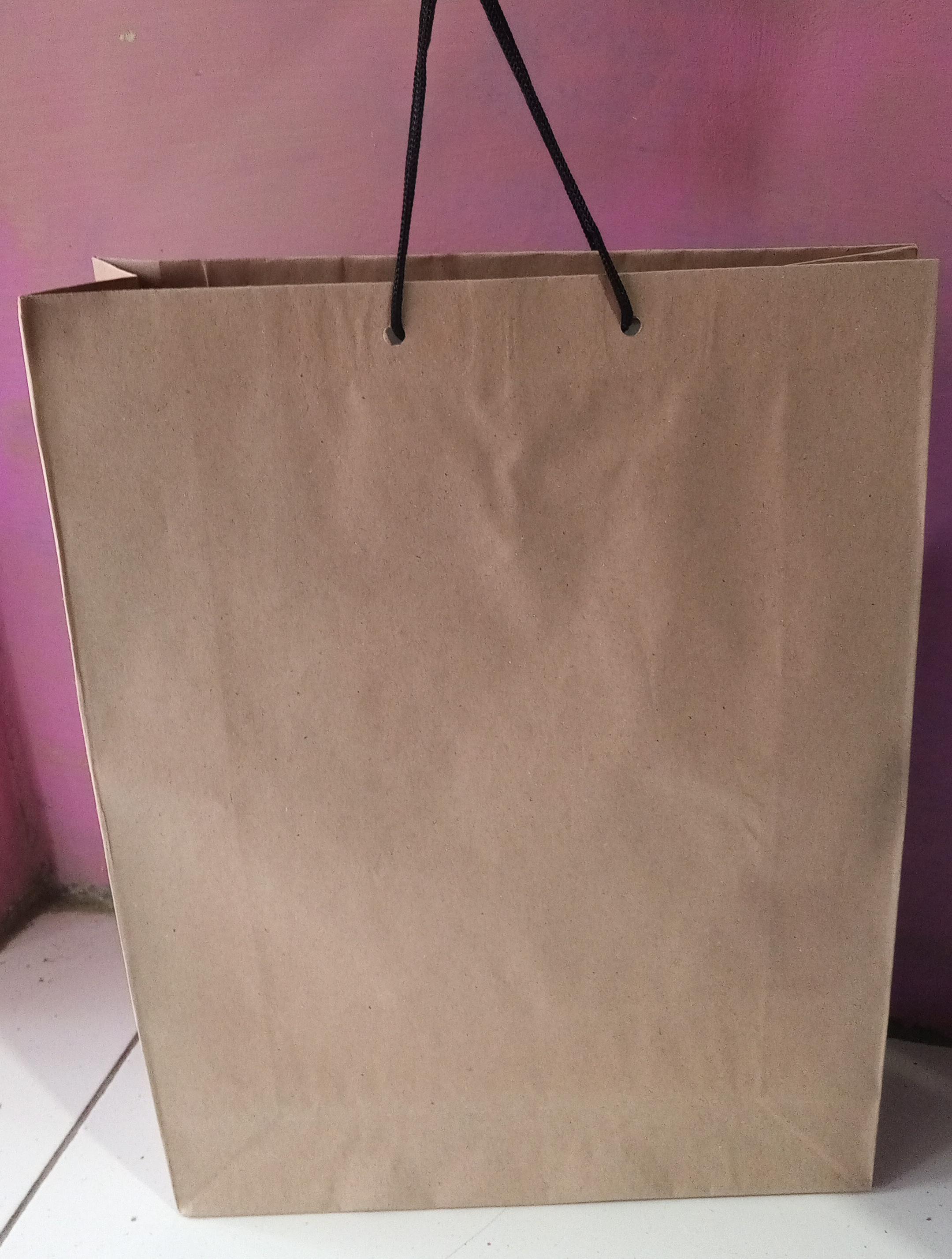 Paperbag Polos Ukuran L