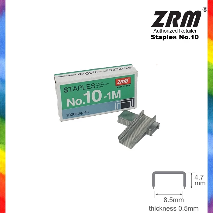 ZRM Staples / Isi Stapler No.10